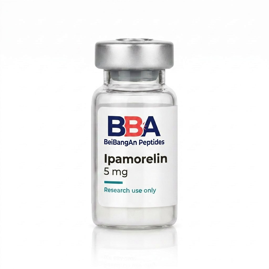 Ipamorelin 5–10mg research vial